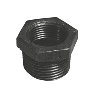 IDMAR Ženski-muški konektor 2"x1 1/4" crni